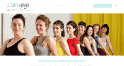 Desktop Screenshot of casayoga-paris.fr